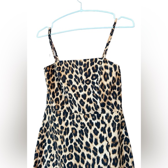 ZARA  animal  print mini dress size extra small - Picture 6 of 10